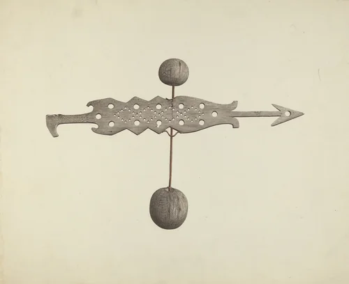 Weather Vane by Robert Pohle, index of american design, 1939