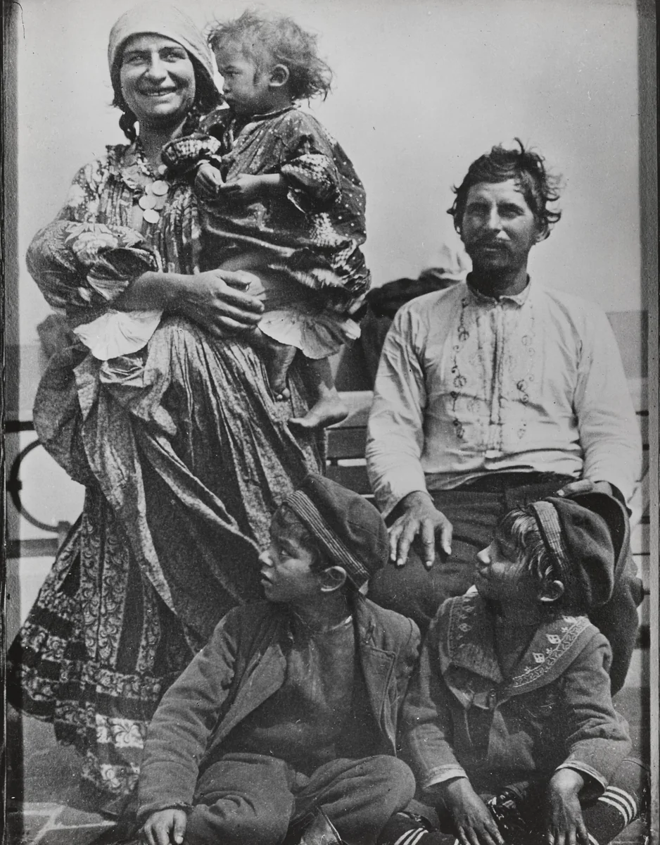 Ellis Island Immigrants by A. F. Sherman, photograph, 1900