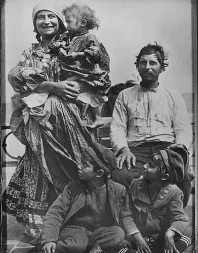 Ellis Island Immigrants by A. F. Sherman, photograph, 1900