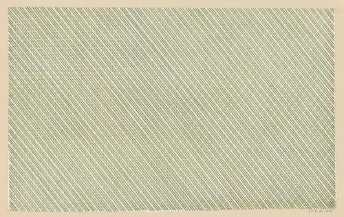 Blad met gegaufreerd ruitenpatroon by anonymous, other, 1800-1900