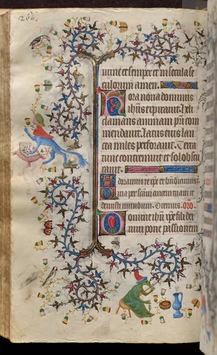 Hours of Charles the Noble, King of Navarre (1361-1425): fol. 133v, Text by Master of the Brussels Initials and Associates, book, 1400-1410