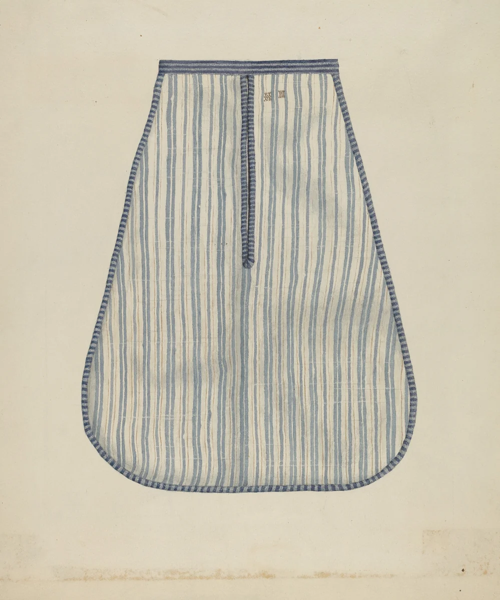 Shaker Woman's Money Bag by Ingrid Selmer-Larsen, index of american design, 1936