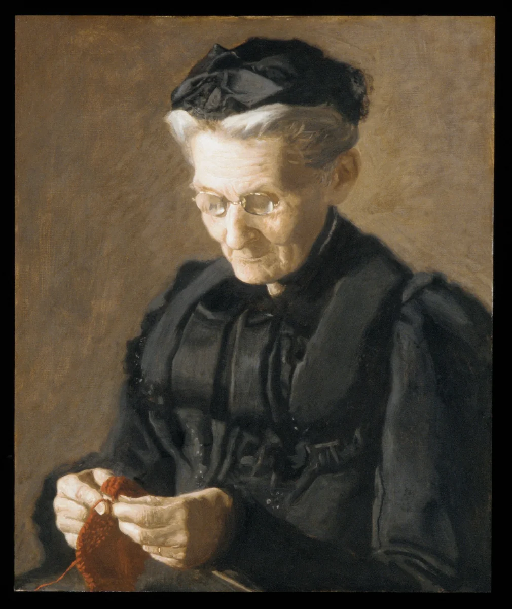 Mrs. Mary Arthur by Thomas Eakins, artwork, 1900