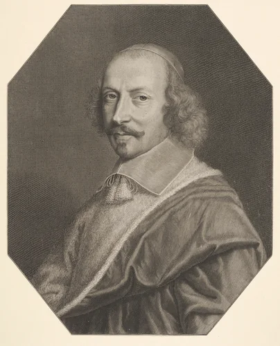 Cardinal Jules Mazarin by Robert Nanteuil, print, 1656