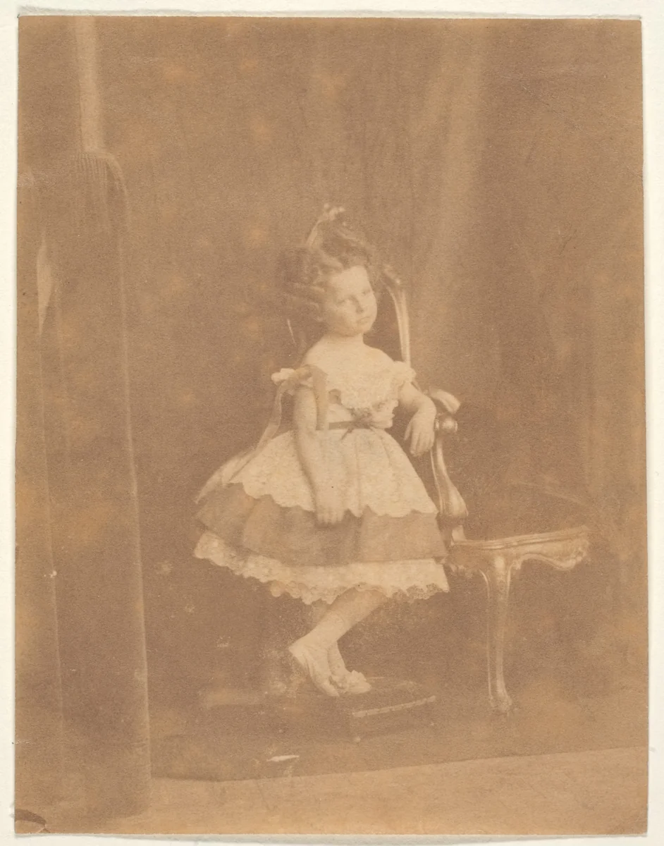Le fauteuil by Pierre-Louis Pierson, photograph, 1860-1869