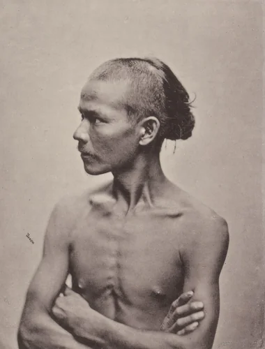 Four Heads, Types of the Labouring Class by John Thomson, photograph, 1873