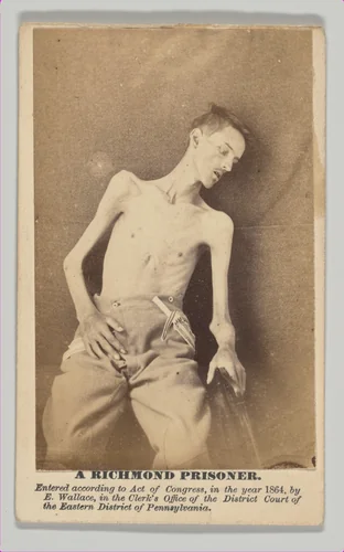 A Richmond Prisoner by Ellerslie Wallace, photograph, 1864
