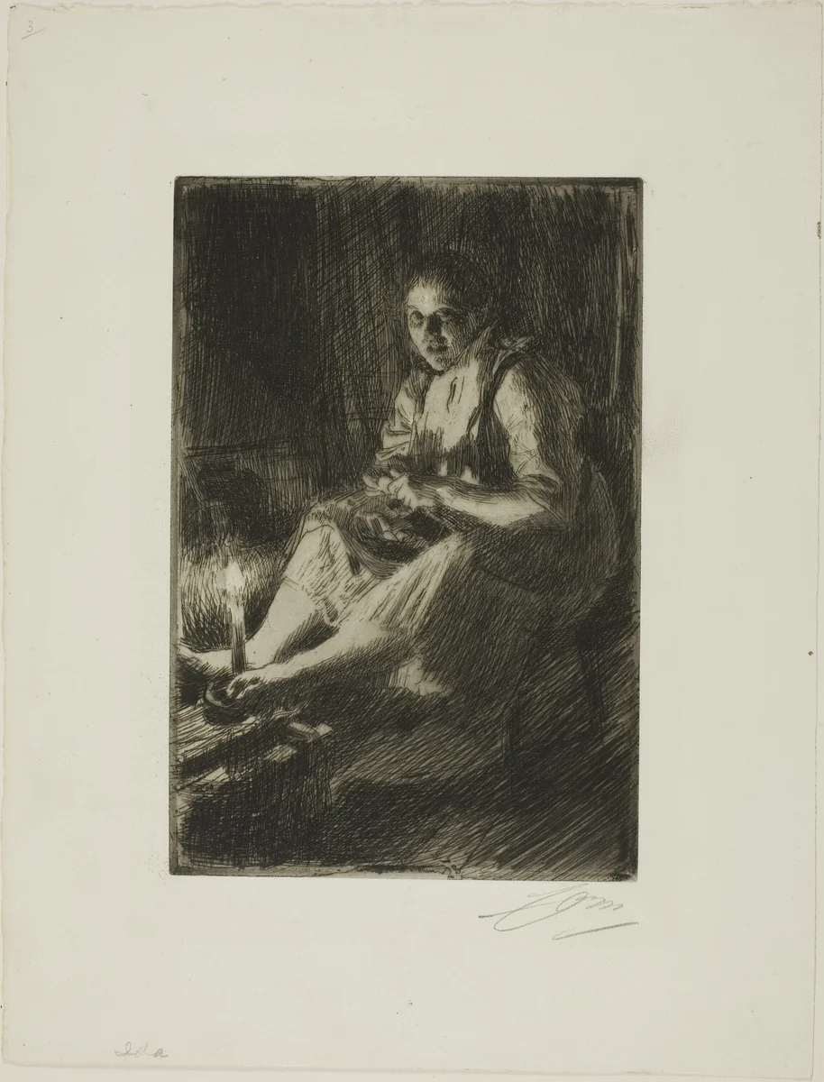 Ida by Anders Zorn, print, 1905