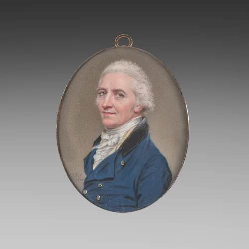 Self-Portrait by John I Smart, painting, 1802