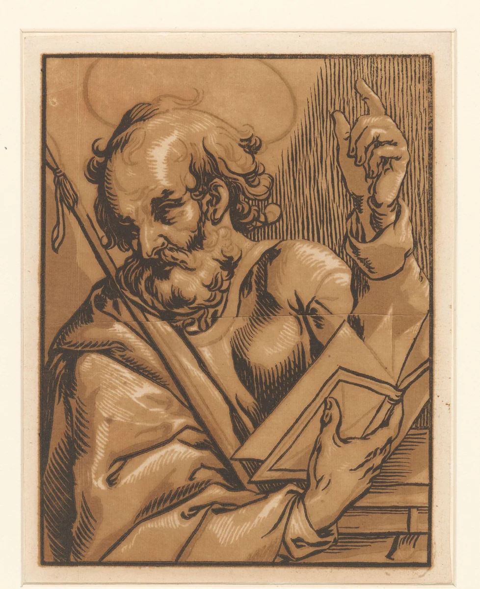 Apostel Filippus by Ludwig Büsinck, print, 1600-1669