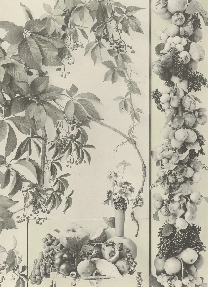 Page from Festons und Dekorative Gruppen by Unidentified Photographer, photograph, 1893