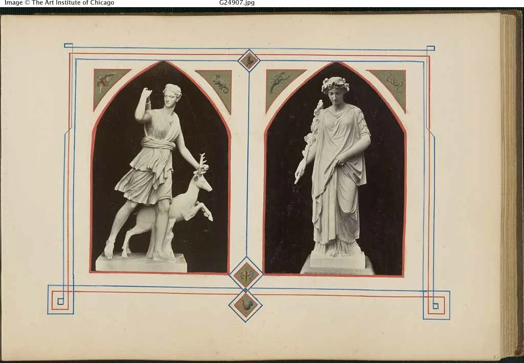 The Madame B Album by Marie-Blanche Hennelle Fournier, photograph, 1870-1879