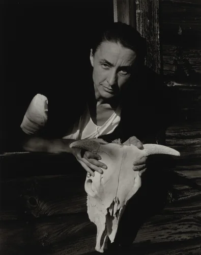 Georgia O'Keeffe by Alfred Stieglitz, photograph, 1931