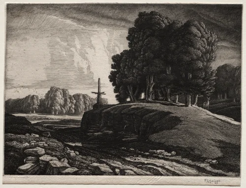 The Cross Hands by Frederick Landseer Maur Griggs, print, 1933