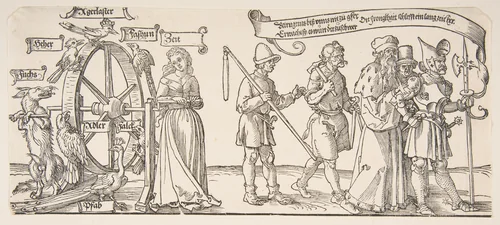 The Tapestry at Michelfeld by Albrecht Dürer, print, 1485-1528