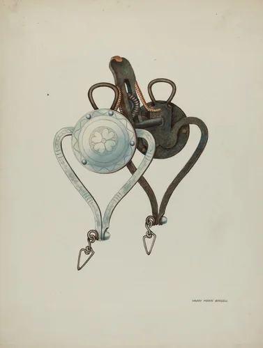 Bit by Harry Mann Waddell, index of american design, 1939