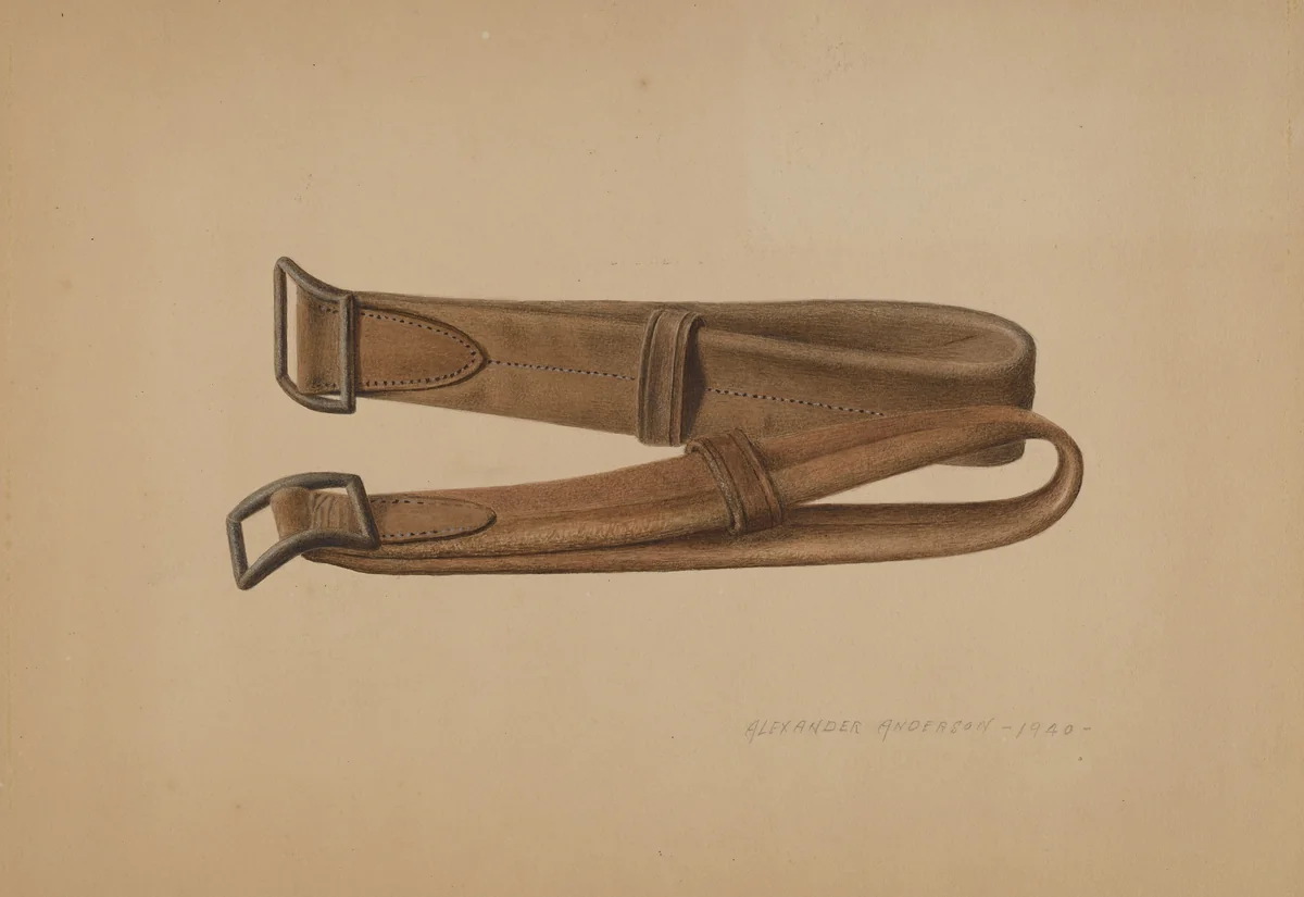 Hand Holds by Alexander Anderson, index of american design, 1940