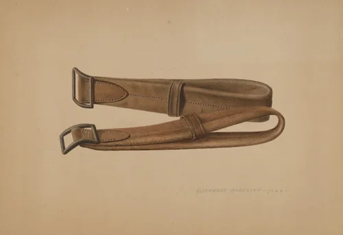 Hand Holds by Alexander Anderson, index of american design, 1940