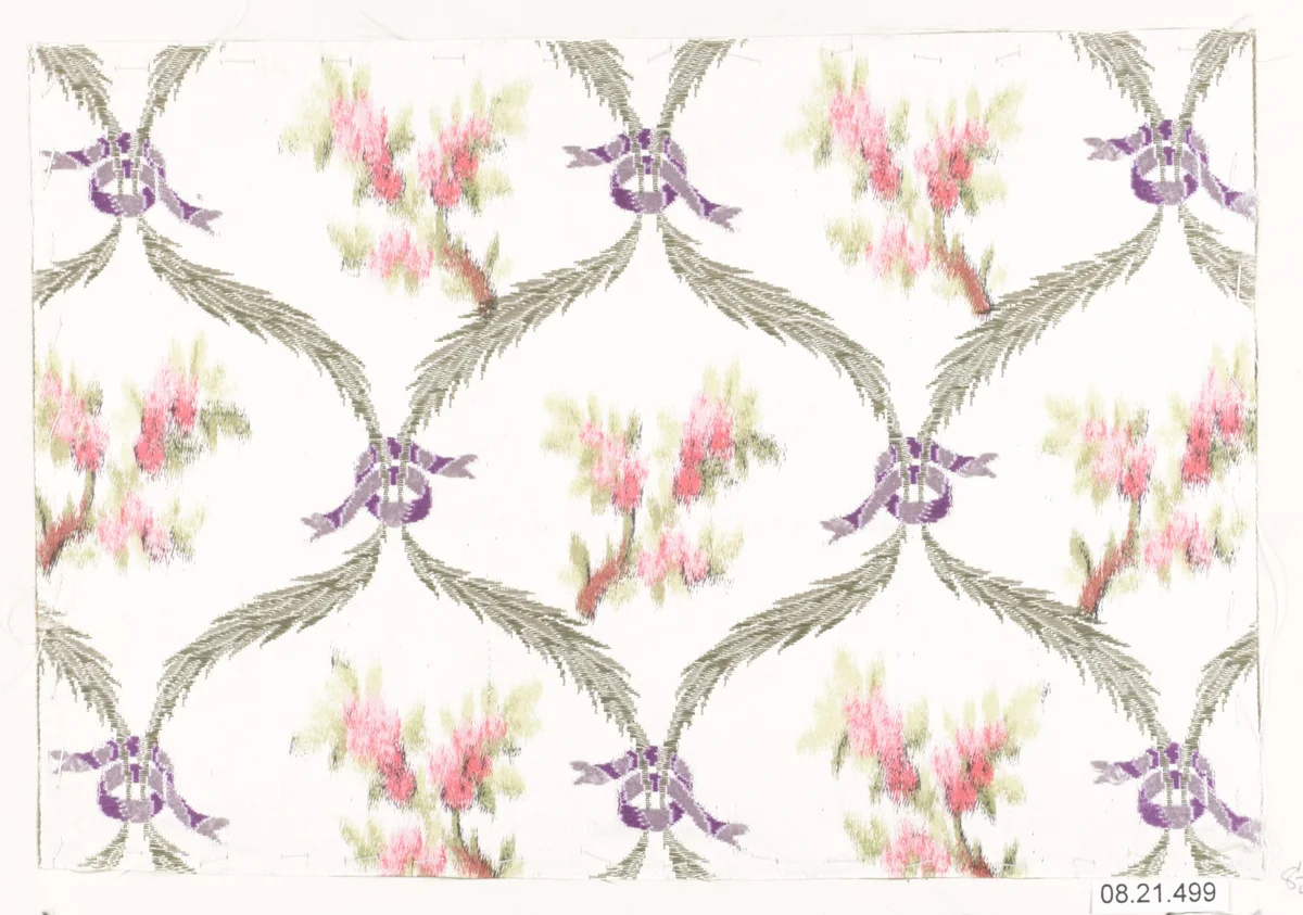 Textile sample by Unknown Designer, textile, 1900