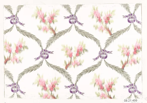 Textile sample by Unknown Designer, textile, 1900