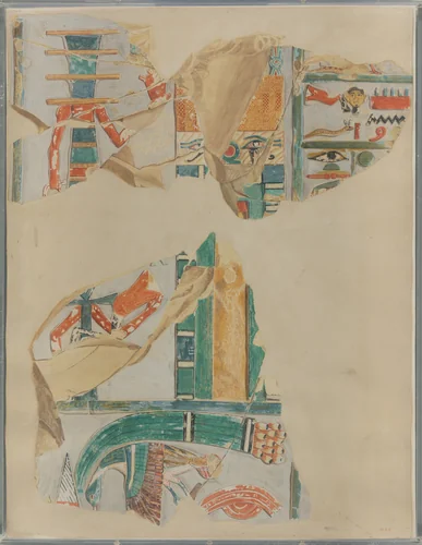 False Door, Tomb of Mentuherkhepeshef by Norman de Garis Davies, artwork, -1579