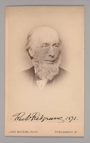 [Richard Redgrave] by John and Charles Watkins, photograph, 1860-1869