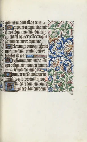 Book of Hours (Use of Rouen): fol. 60r by Master of the Geneva Latini, book, 1465-1475