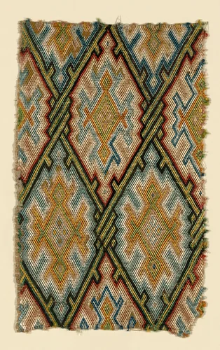 Fragment by Italy, textile, 1601-1700