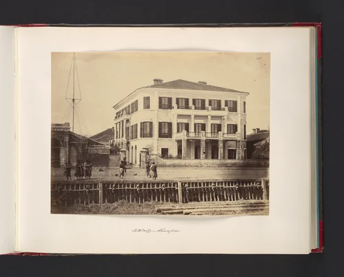 Augustine Heard & Co., Shanghai by John Thomson, photograph, 1865