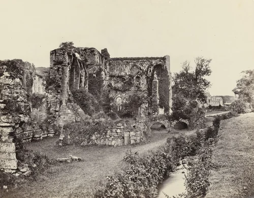 Furness Abbey Hotel by Francis Frith, photograph, 1860