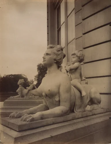 Bagatelle -- Château by Eugène Atget, photograph, 1911
