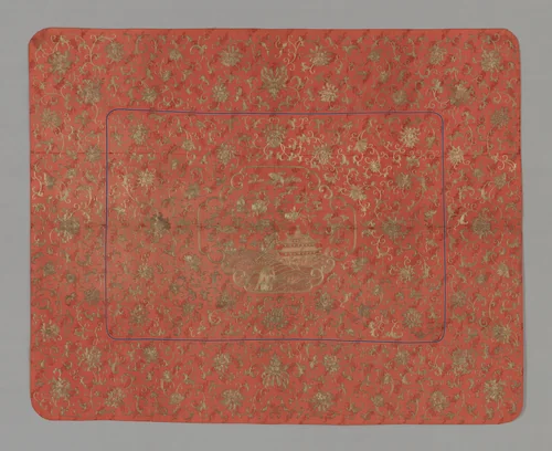 K'ang Cover by China, textile, 1800-1850
