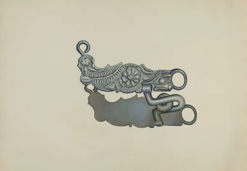 "Loose Jawed" Bit by Eva Fox; Harry Mann Waddell, index of american design, 1936