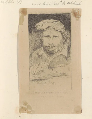 Rembrandt etsend by Pierre François Basan, book, 1750-1797