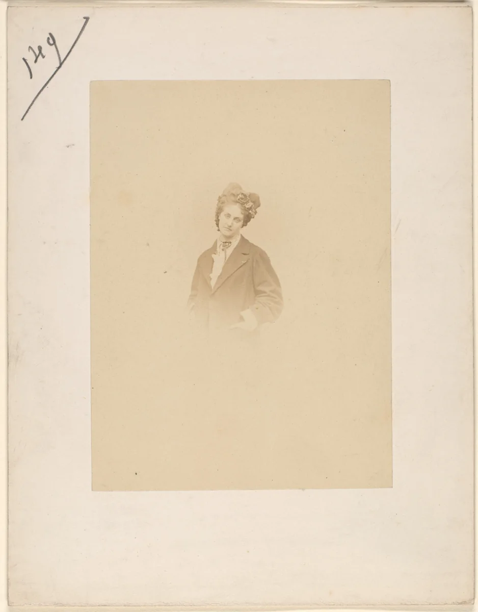 Le pardessus dècoré by Pierre-Louis Pierson, photograph, 1860-1869