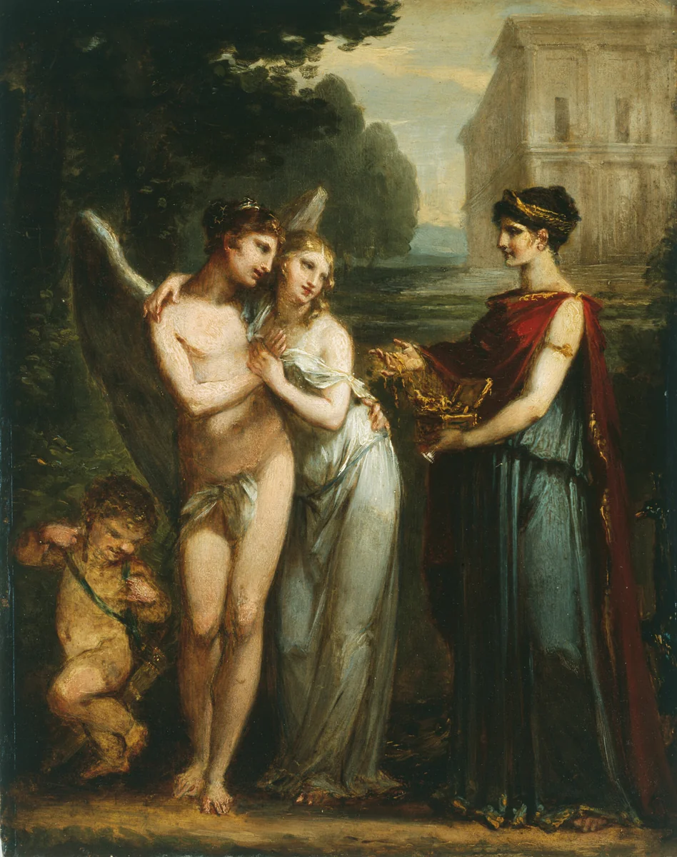 Innocence Prefers Love to Riches by Pierre-Paul Prud'hon, painting, 1799-1809