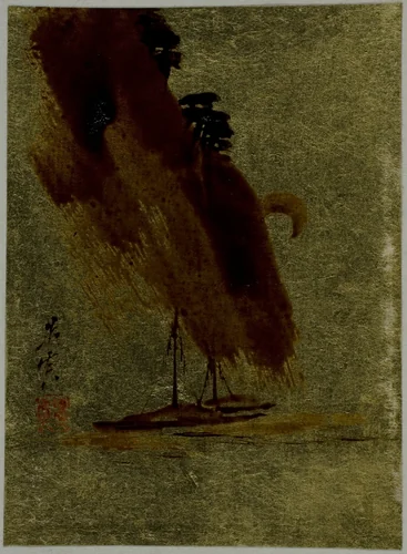 Boats near Hillside by Shibata Zeshin (柴田是真), other, 1807-1891