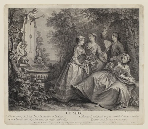 Le Midi (Midday) by Nicolas de Larmessin, print, 1741