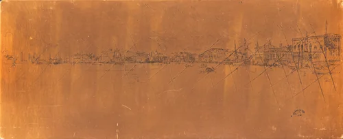 Long Venice by James McNeill Whistler, metalwork, 1879-1880