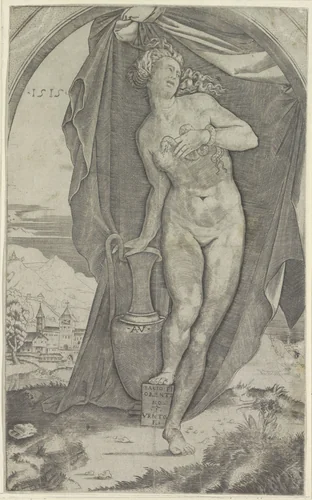 Dood van Cleopatra by Unknown, print, 1515