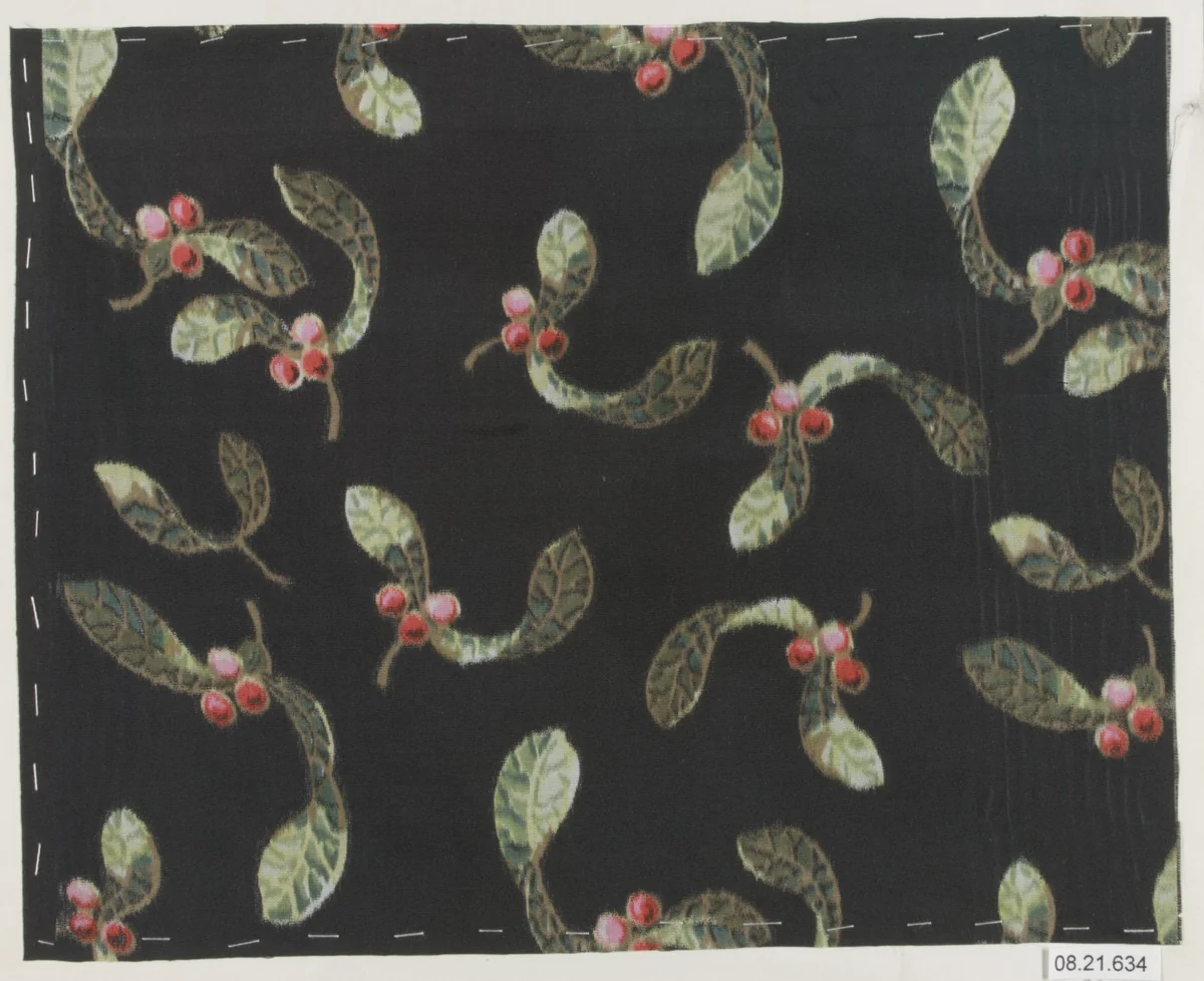Textile sample by Unknown Designer, textile, 1900