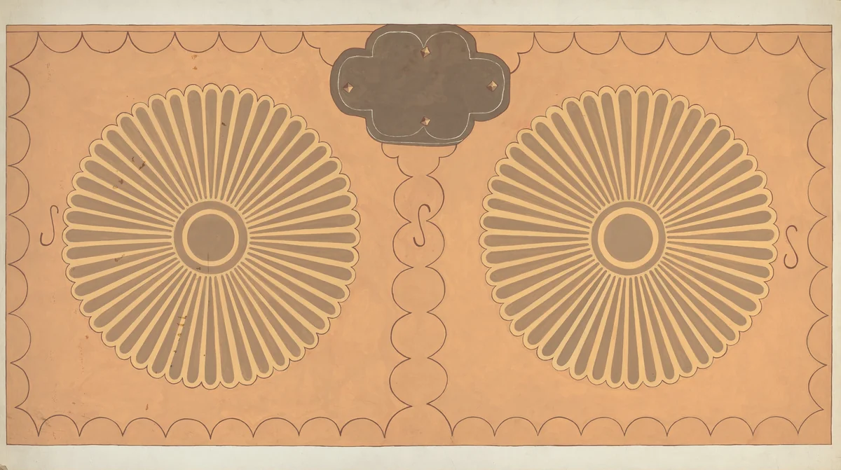 Painted Chest by D.P. Jones, index of american design, 1942