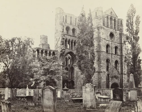 Kelso Abbey by Francis Frith, photograph, 1860