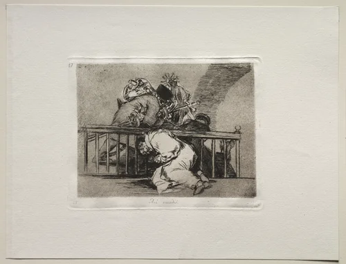 The Horrors of War: This is How it Happened by Francisco de Goya, print, 1810-1820