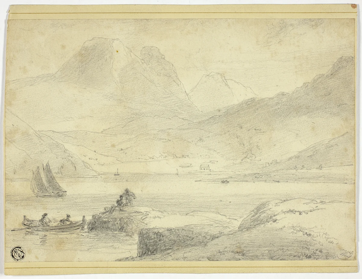 Coast of Argyllshire by William Daniell, drawing, 1790-1837