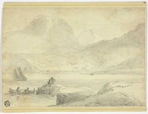 Coast of Argyllshire by William Daniell, drawing, 1790-1837