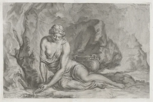 Venus by Joachim von Sandrart I, print, 1678