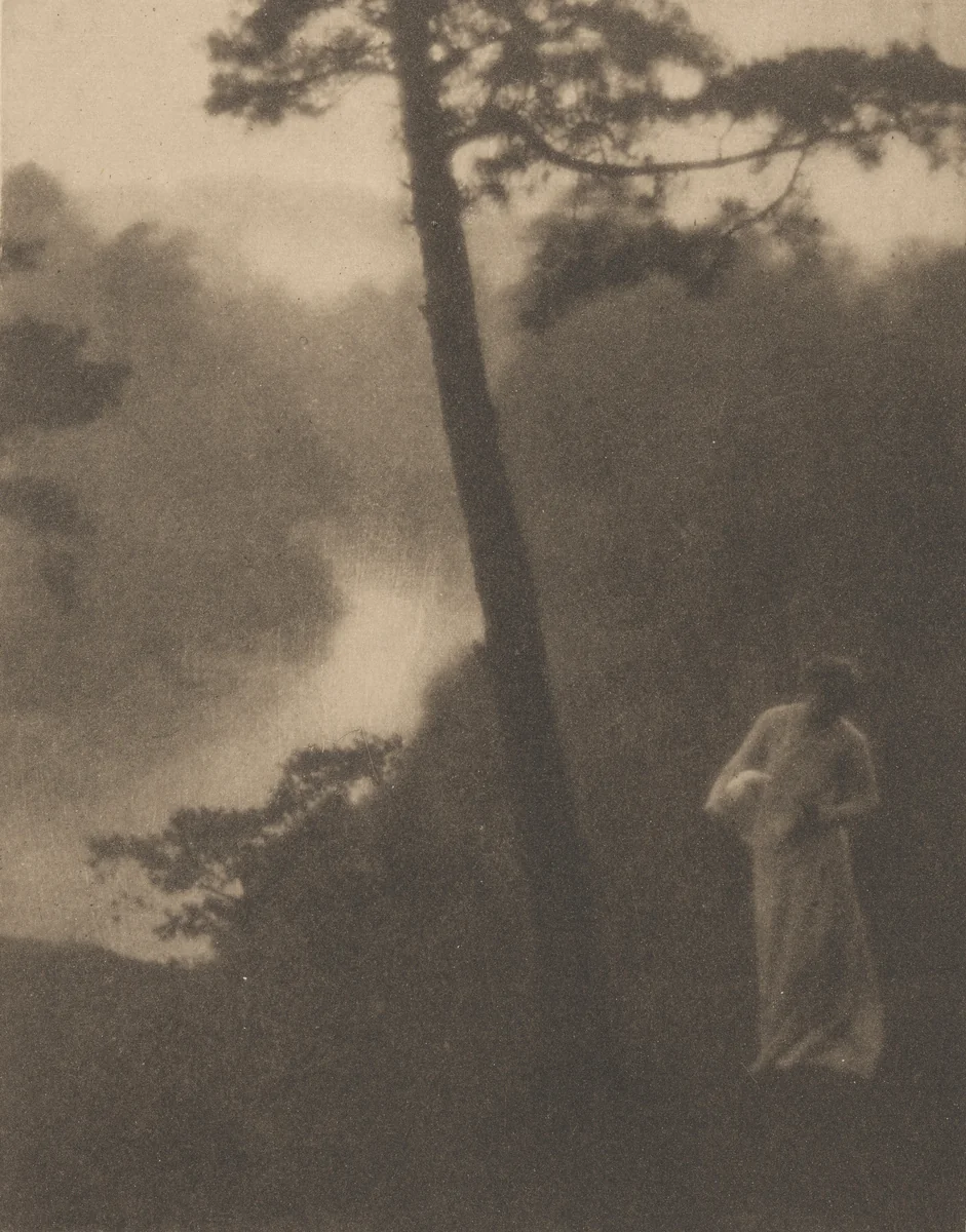 A Landscape by Clarence H. White; Alvin Langdon Coburn, photograph, 1900-1910