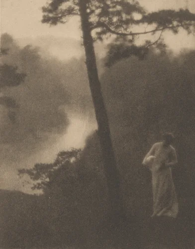 A Landscape by Clarence H. White; Alvin Langdon Coburn, photograph, 1900-1910