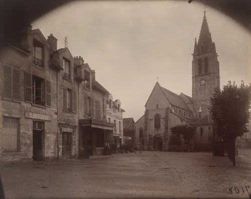 Vitry (église) by Eugène Atget, photograph, 1925